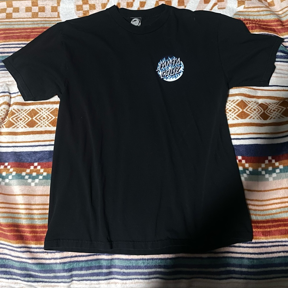 Black Santa Cruz T-Shirt